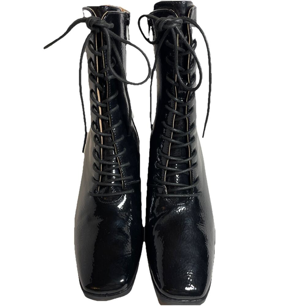 Journee Collection Covva Bootie Sz 10 Black Witchy, Cosplay - Picture 2 of 11